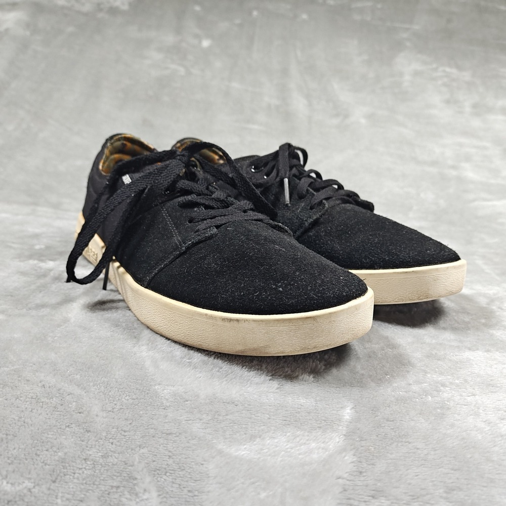 Supra Stacks Sneakers Mens 8.5 Terry Kennedy Suede S44099 Low Top Skate Shoes